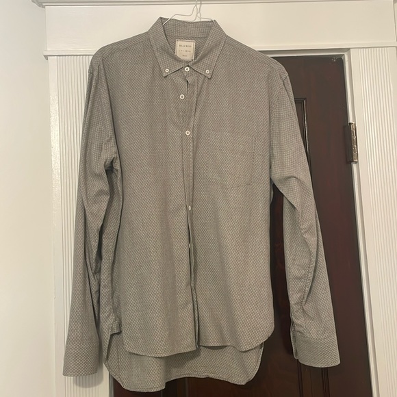 Billy Reid Men's Kirby Slim Fit Button-Down Sport Shirt Red Beige Size XX-Large